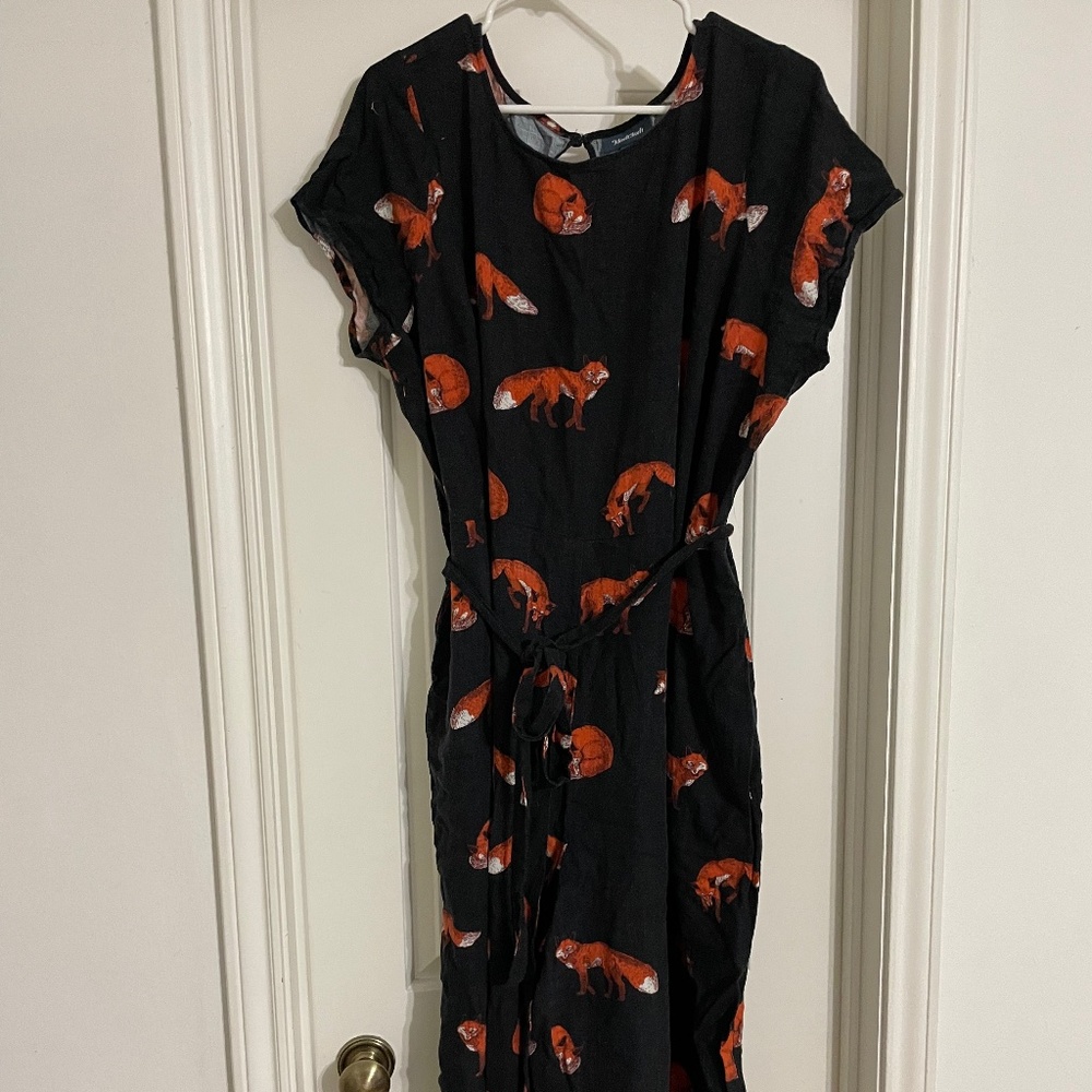 ModCloth Fox Jumpsuit 3x